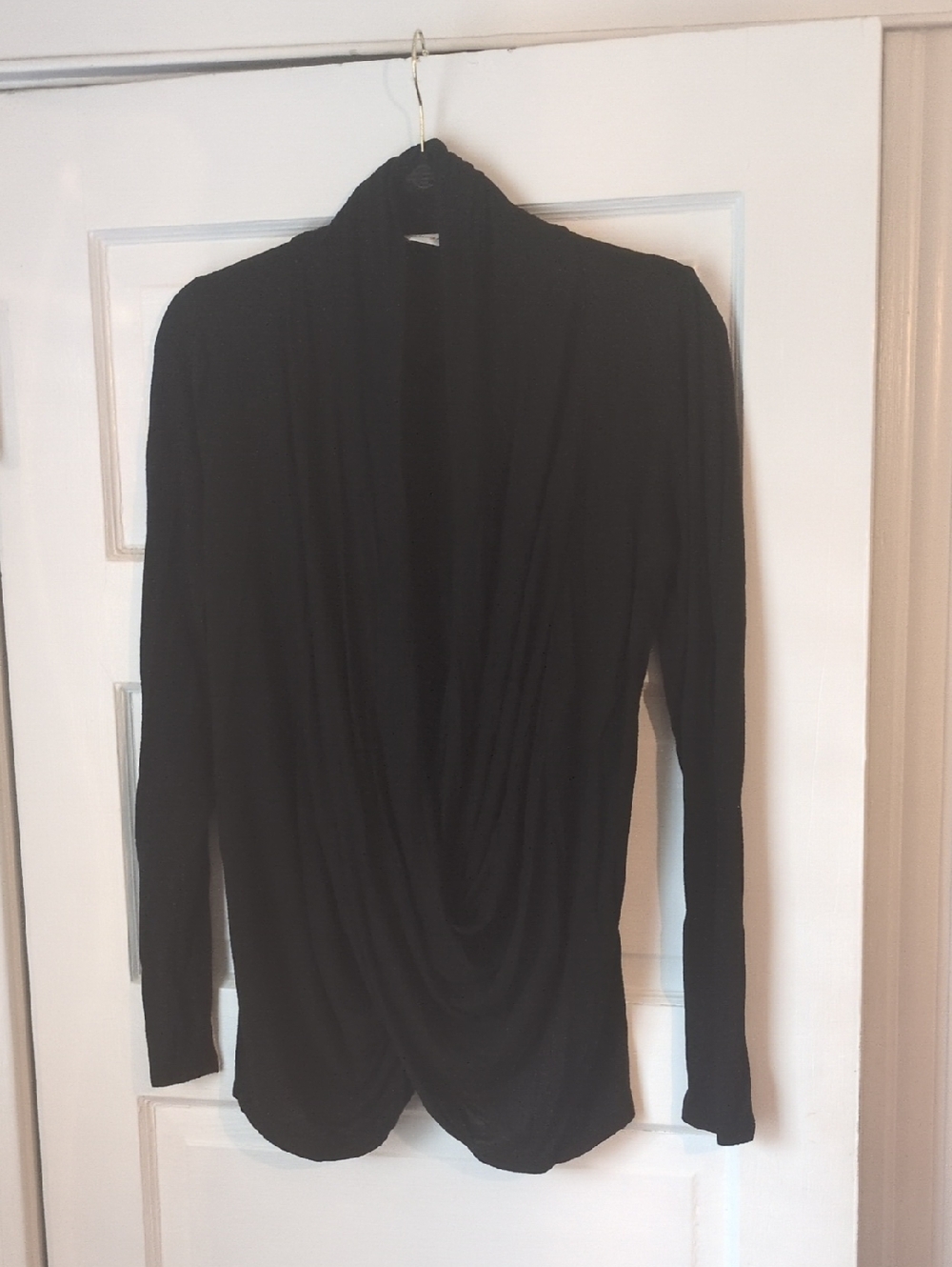 Kindred Bravely Black Open-Front Nursing Top